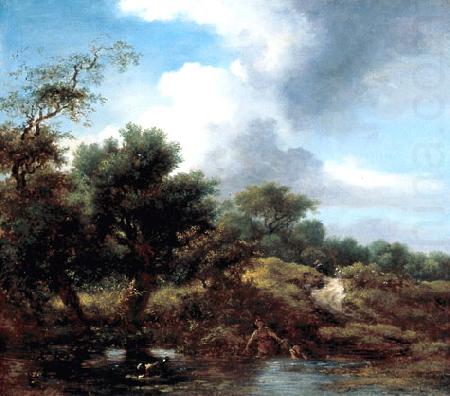 Jean-Honore Fragonard The Pond oil painting picture